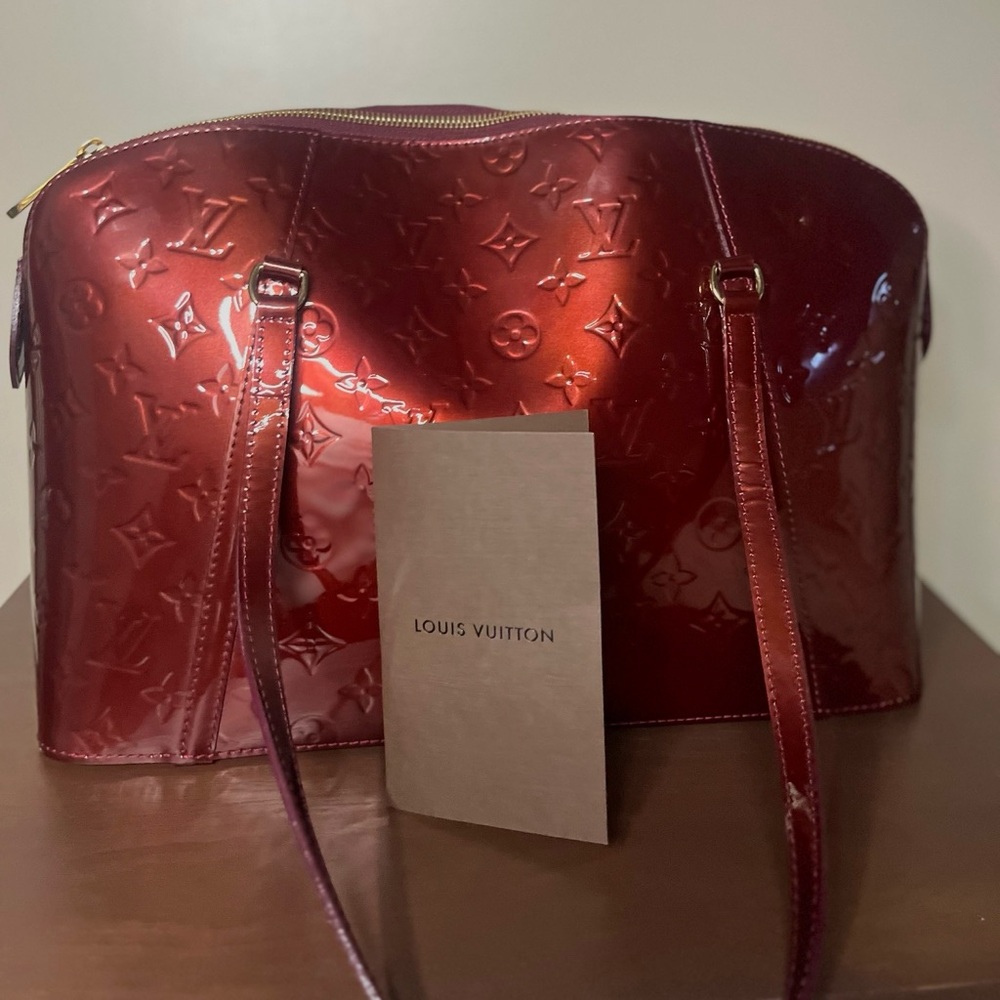 Louis Vuitton Patent Leather Handbag